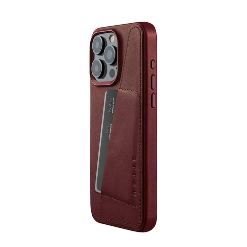 Mujjo Magsafe Wallet Leather Case iPhone 15 Pro Max
